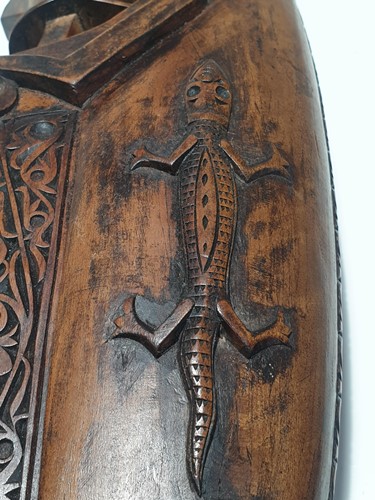 Lot 17 - A carved Toba Batak, Sumatra, Indonesia,...