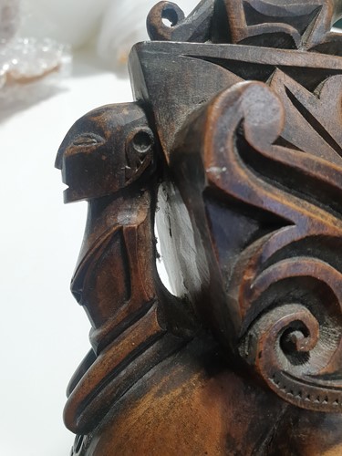 Lot 17 - A carved Toba Batak, Sumatra, Indonesia,...