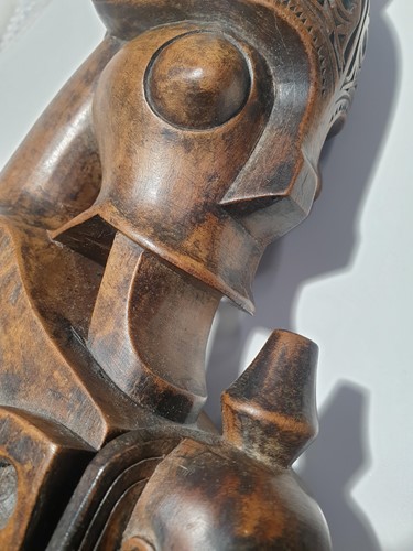 Lot 17 - A carved Toba Batak, Sumatra, Indonesia,...