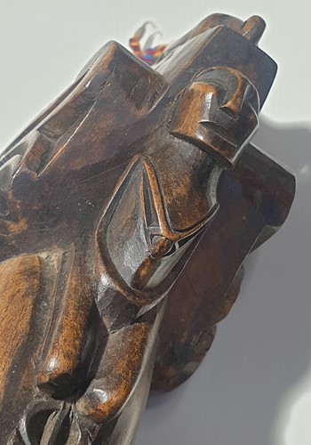 Lot 17 - A carved Toba Batak, Sumatra, Indonesia,...