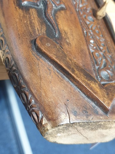Lot 17 - A carved Toba Batak, Sumatra, Indonesia,...