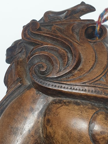 Lot 17 - A carved Toba Batak, Sumatra, Indonesia,...