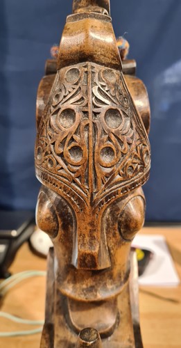 Lot 17 - A carved Toba Batak, Sumatra, Indonesia,...