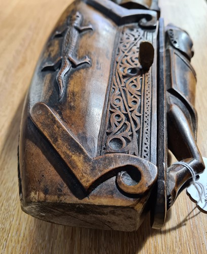 Lot 17 - A carved Toba Batak, Sumatra, Indonesia,...