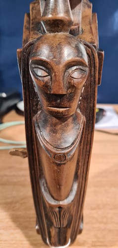 Lot 17 - A carved Toba Batak, Sumatra, Indonesia,...