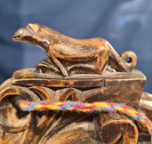 Lot 17 - A carved Toba Batak, Sumatra, Indonesia,...