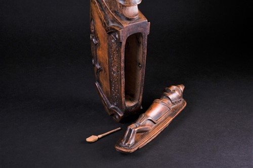 Lot 17 - A carved Toba Batak, Sumatra, Indonesia,...
