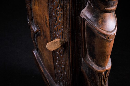 Lot 17 - A carved Toba Batak, Sumatra, Indonesia,...