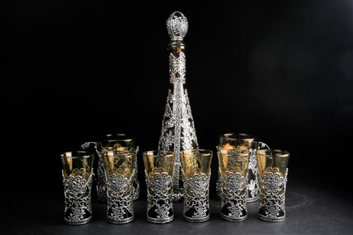 Lot 425 - A Continental (probably German), white...
