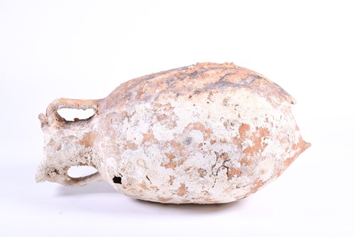 Lot 461 - A large terracotta amphora, a/f, possibly from...