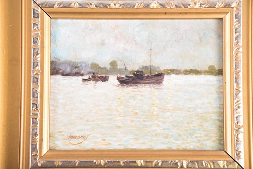 Lot 4 - Ken Moroney (1949 - 2018), fishing boat and a...