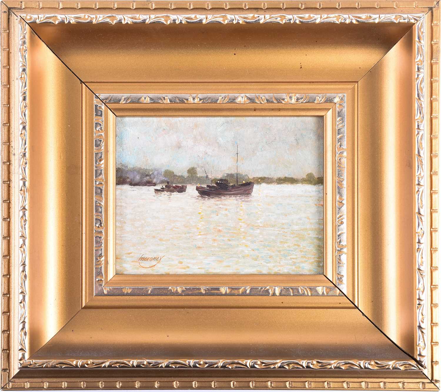 Lot 4 - Ken Moroney (1949 - 2018), fishing boat and a...