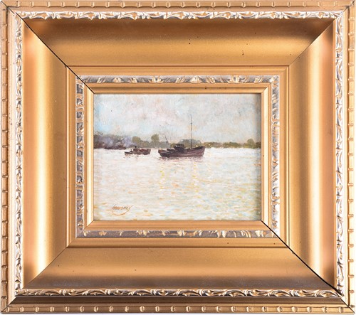 Lot 4 - Ken Moroney (1949 - 2018), fishing boat and a...