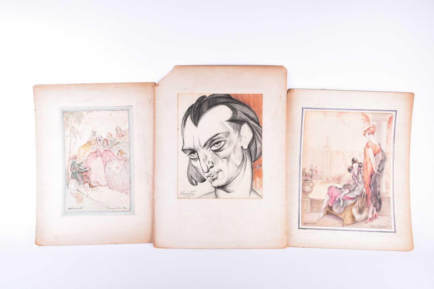 Lot 6 - S Atkinson-Potts, 'Fine Feathers' & 'Fairing...