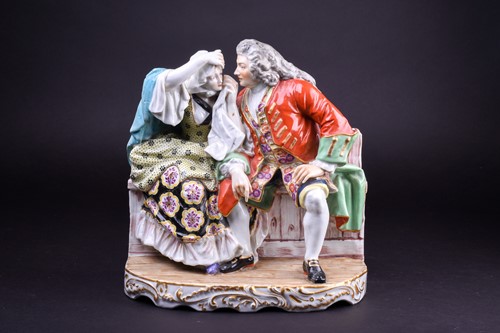 Lot 230 - A large Samson of Paris porcelain figure group,...