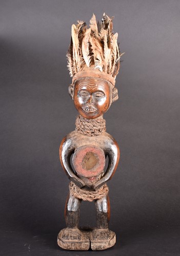 Lot 139 - A Yombe fetish figure, Nkisi Nkondi,...