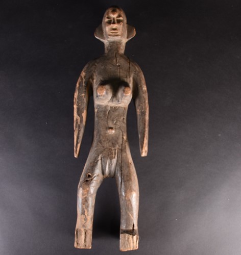 Lot 141 - A large female standing figure, Democratic...