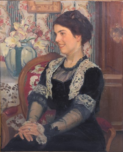 Lot 8 - Auguste Theodore Desch (1877-1924) French, a...