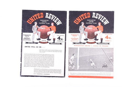 Lot 517 - A signed copy of 'United Review' the official...