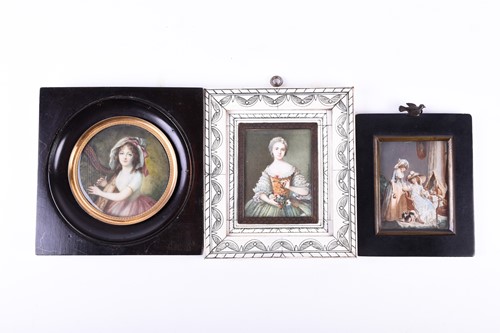 Lot 454 - Lié Louis Périn (1753-1817) French, a circular...