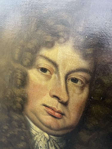 Lot 10 - A large early 18th-century portrait of a...