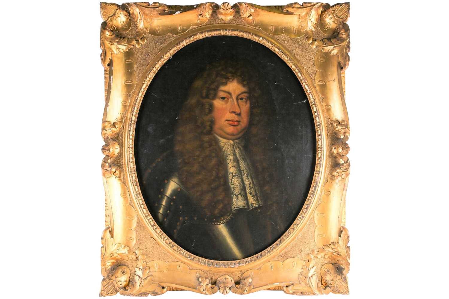Lot 10 - A large early 18th-century portrait of a...