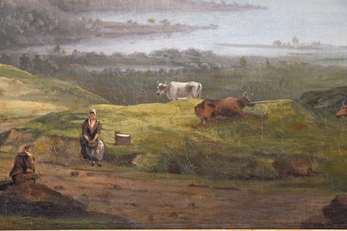 Lot 17 - 19th century English school, a large Lake...