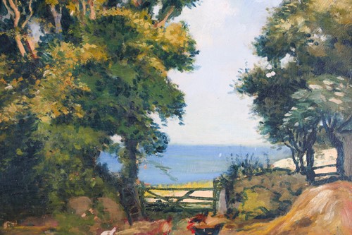 Lot 26 - John Hobson Lobley (1878-1954), 'A Cornish...