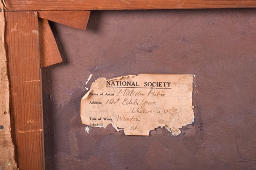 Lot 27 - Malcolm Milne (1887-1954), 'Window', a still...