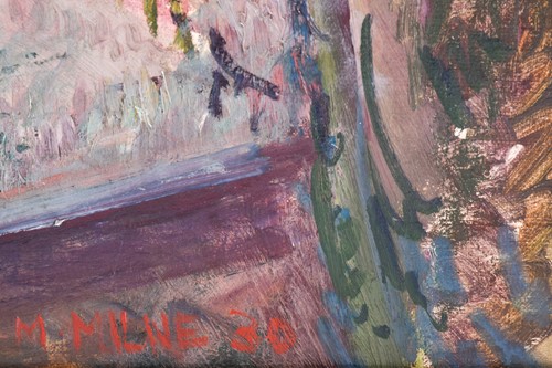 Lot 27 - Malcolm Milne (1887-1954), 'Window', a still...