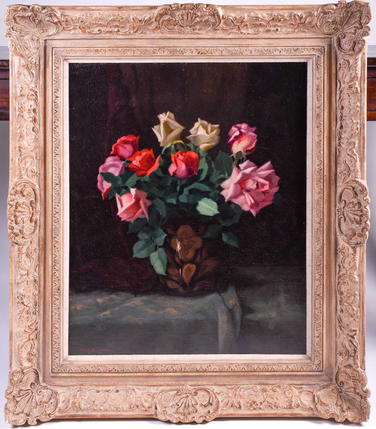 Lot 29 - 20th century school, a floral still life study,...