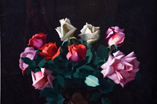 Lot 29 - 20th century school, a floral still life study,...