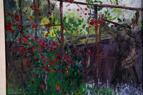 Lot 34 - Josephine Ghilchick (1890-1981), a lady in a...