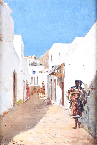 Lot 15 - Emilio Sivilla Torres (1845-1894) Spanish, a...