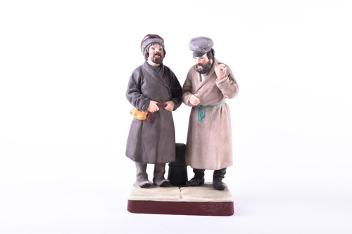 Lot 401 - A late 19th century Russian Gardner Porcelain...