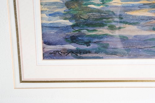 Lot 43 - René Aubert (1894-1977), a pair of river...