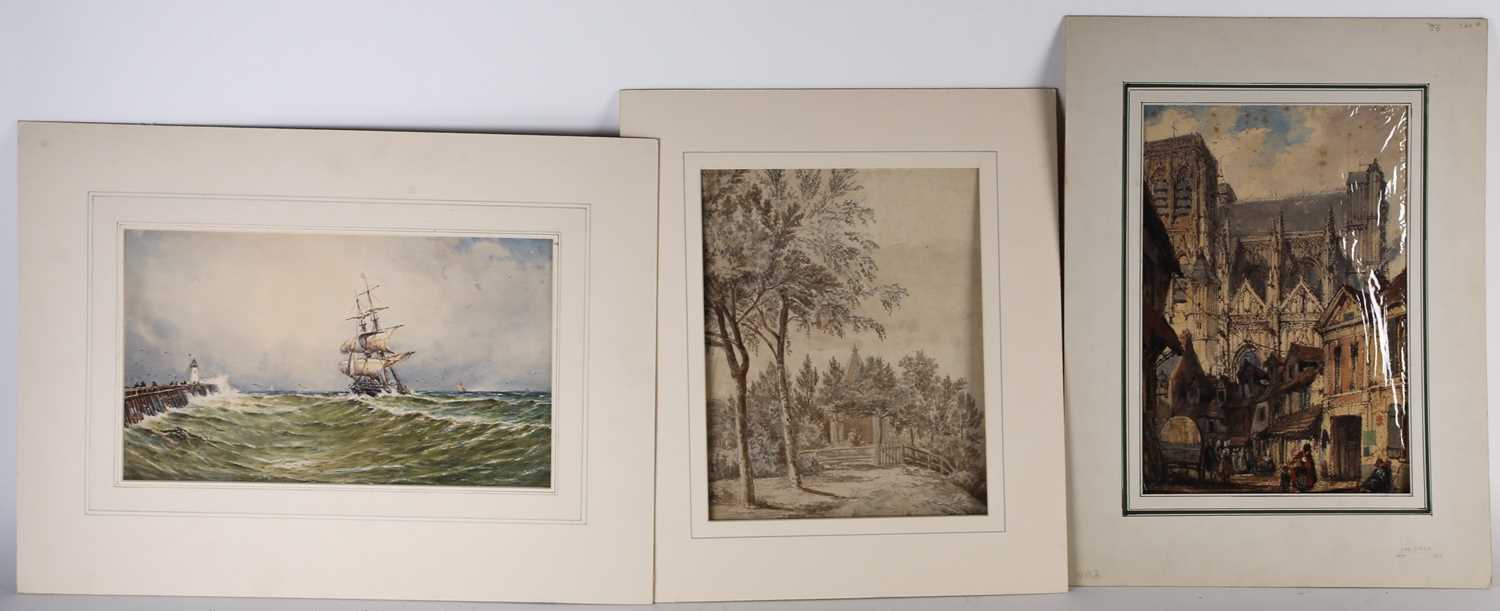 Lot 45 - Joseph Nash (1808-1878), a city scene with...
