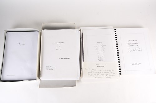 Lot 514 - Le Carre. John, The Constant Gardener, signed...