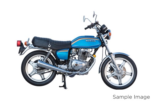 Lot 17 - Honda CB400T. Four (4) 1979 blue part...