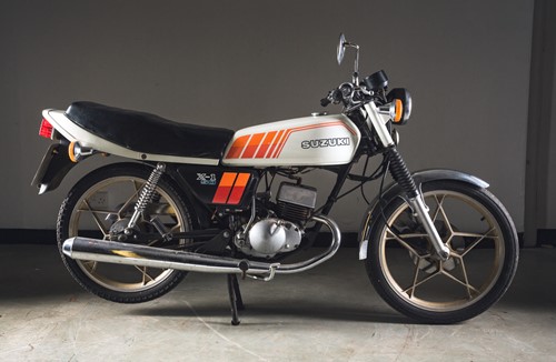 Lot 7 - A 1981 Suzuki X1 50 49cc motorcycle...