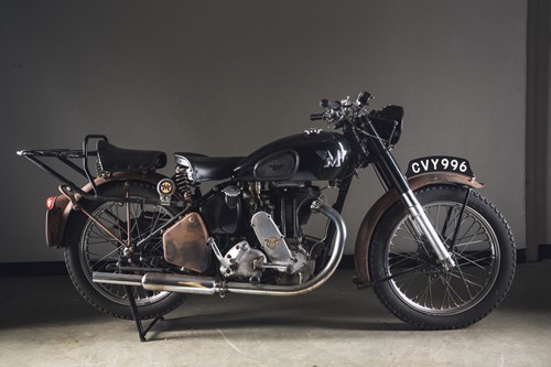 Lot 4 - A 1947 Matchless G80 black 500cc motorcycle,...