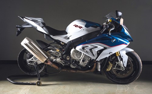 Lot 12 - A 2015 BMW S1000RR 999cc sports motorcycle,...