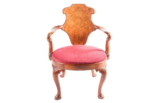 Lot 149 - An early 18th century, c1720, walnut veneered "...