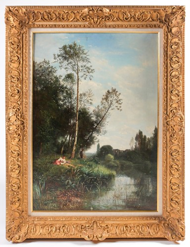 Lot 1 - Louis Rémy Eugene Desjobert (1817-1863) French,...