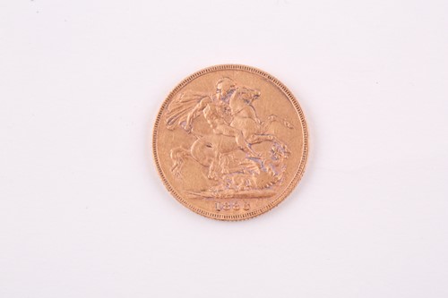Lot 417 - A Queen Victoria 'Young Head' full sovereign,...