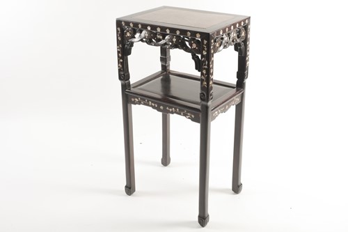 Lot 169 - A late 19th century Chinese carved and pierced...