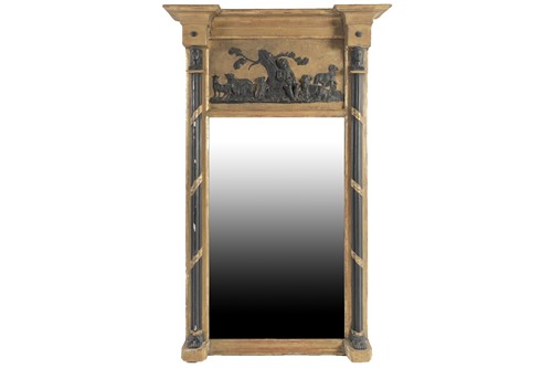 Lot 116 - An early 19th century inverted breakfront,...