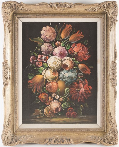 Lot 17 - Anna Sanesi (b.1924), a still life study of...