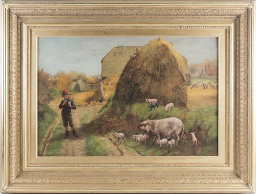 Lot 26 - Herbert William Weekes (act. 1856-1904), a...