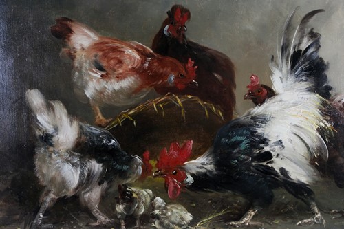 Lot 43 - Henry Schouten (1857-1927) Belgian, 'Scene de...